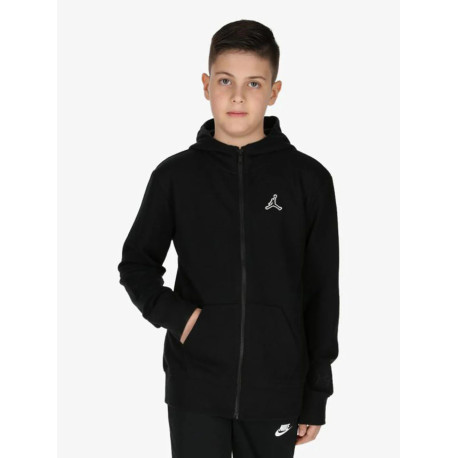 Nike Jordan Felpa da Jr zip con cappuccio 95A904 Nero