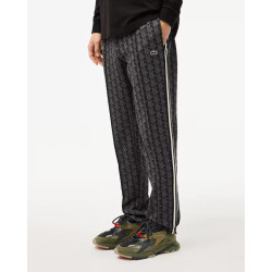 Lacoste Pantaloni tuta in jacquard con monogramma Paris XH1440