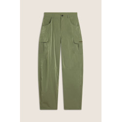 Freddy Top Cropped slim fit in jersey stretch WKENDALL Militare