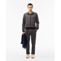 Lacoste Tuta in jacquard con monogramma Paris XH1440