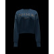 Nike Sportswear Phoenix Fleece Felpa a girocollo ultraoversize con logo Donna FV7674 Blu