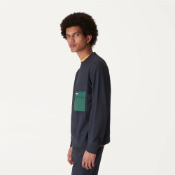 K-WAY MIXMAKE LAUGUST K5115FW Blue Depht-Green