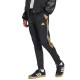 Adidas Pantalone Uomo 3 Stripes IW8865 Black/Gold