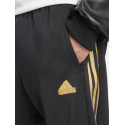 Adidas Pantalone Uomo 3 Stripes IW8865 Black/Gold