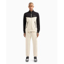 ARMANI EA7 TUTA ATHLETIC COLOUR BLOCK 6DPV60 BEIGE