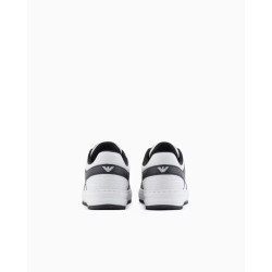 ARMANI EA7 SNEAKERS SLASHER MAN BIANCO/NERO