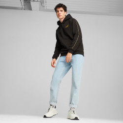 Puma Felpa con Cappuccio ESS Tape Minimal Uomo 630020 6Nero/Oro