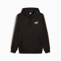 Puma Felpa con Cappuccio ESS Tape Minimal Uomo 630020 6Nero/Oro