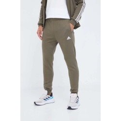 Adidas Tuta Uomo 3 stripes Full Zip IJ6071 Verde Militare