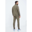 Adidas Tuta Uomo 3 stripes Full Zip IJ6071 Verde Militare
