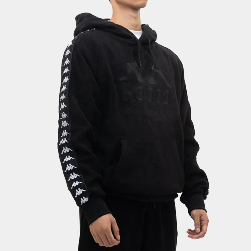 Kappa Tuta Uomo in pile 34178QW Black
