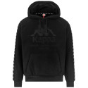 Kappa Tuta Uomo in pile 34178QW Black