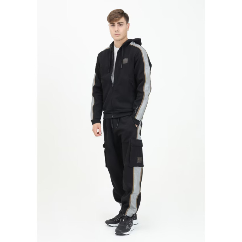 Armani EA7 Tuta Uomo Tessuto tecnico 6DPM38 Black