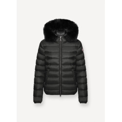 Colmar Piumino Corto Donna con Cappuccio 2286E Nero