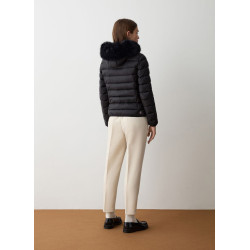 Colmar Piumino Corto Donna con Cappuccio 2286E Nero
