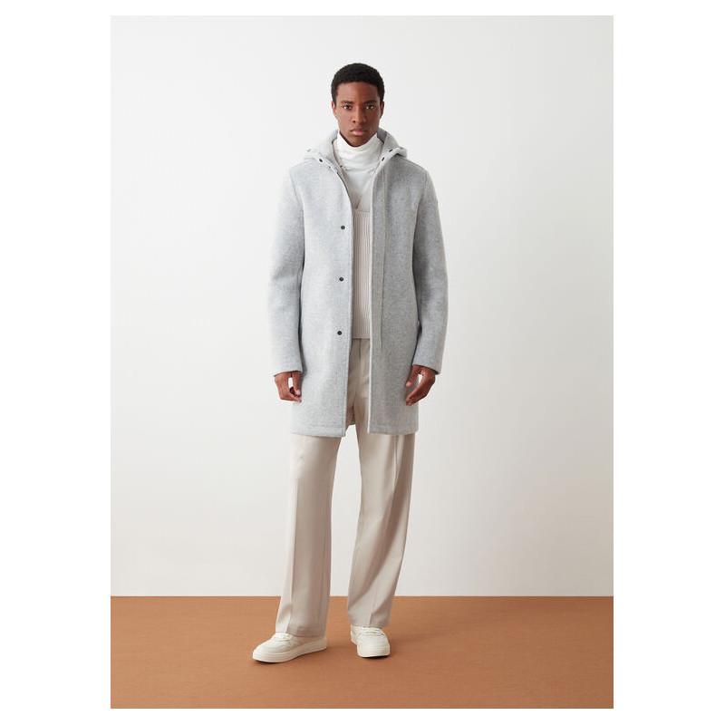 Colmar ORIGINALS Cappotto in panno di lana con cappuccio 1139R Grigio