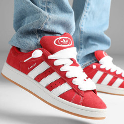Scarpe Campus 00s Elastic Lace Kids JI4329 Rosso