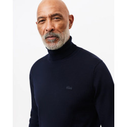 Lacoste Dolcevita in lana merino Uomo AH1959 Blu