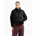 Armani EA7 Piumino Graphic Series Con Stampa All-Over 7W000009 Nero