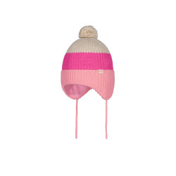 Barts Cappello Earflap Baby with pom-pom and strings Chinty