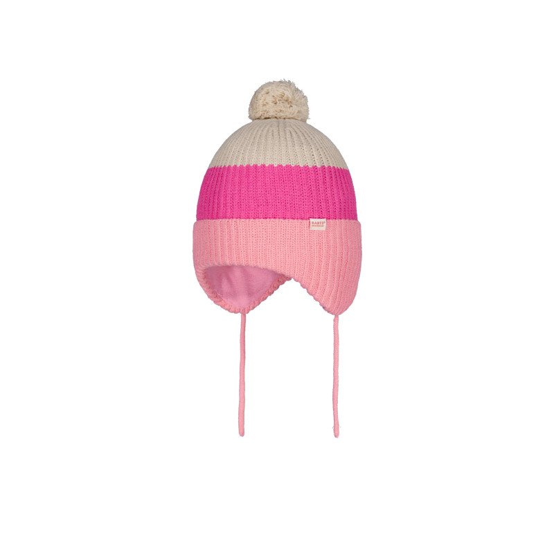 Barts Cappello Earflap Baby with pom-pom and strings Chinty