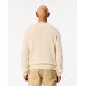 Lacoste Maglione Uomo girocollo in lana cardata AH2916 Azzurro
