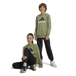 Adidas Tuta Junior Cotone Garzato Unisex IY5431 Verde