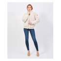 ARMANI EA7 Giacca Blouson Teddy Donna 6DTB15 Avorio