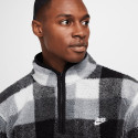 Nike CLUB Track Zip Orsetto FZ0896 Black/White/Smoke grey