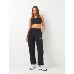 Nike Sportswear Pantaloni in fleece Donna HM4319 Nero