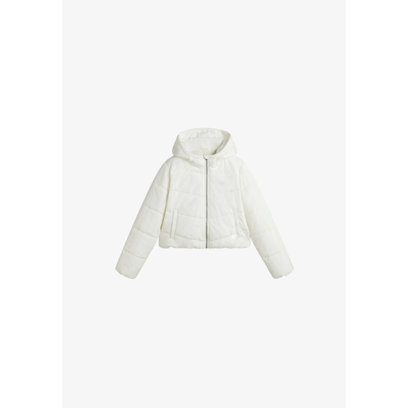 Vans Piumino Donna FOUNDRY CROP 0H5EFS81 Bianco Panna