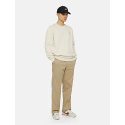 Dickies Felpa Girocollo Man Oakport  A4XCE Panna