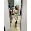 ARMANI EA7 Piumino Lungo Donna 6DTL02 Bianco