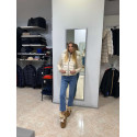Colmar Piumino Corto Donna con Cappuccio 2286E Burro