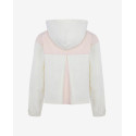Nike Giacca K-Way Bambina 45D693 Panna/Rosa