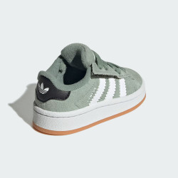 Adidas Campus 00s Kids Comfort Closure Elastic Lace JP5512 Verde Salvia