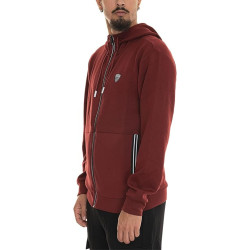 Armani EA7 Felpa Tessuto tecnico Regular Fit 8NPM20 Bordeaux