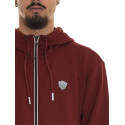 Armani EA7 Felpa Tessuto tecnico Regular Fit 8NPM20 Bordeaux