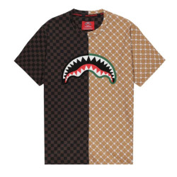 SPRAYGROUND T-SHIRT PARIS VS FLORENCE SPLIT SP763