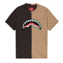 SPRAYGROUND T-SHIRT PARIS VS FLORENCE SPLIT SP763