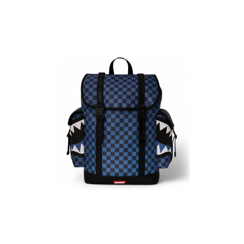 SPRAYGROUND ZAINO MIDNIGHT SHARKS IN PARIS MONTECARLO BLU