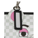 SPRAYGROUND BORSA PINK&CREAM CHECK MONEYBEAR HEAD TOTE 910T6609NSZ