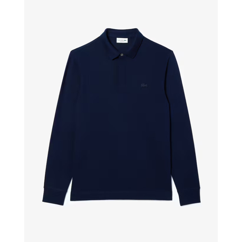 Polo Lacoste L.12.12 di taglio classico in petit piqué Blu