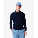 Polo Lacoste L.12.12 di taglio classico in petit piqué Blu