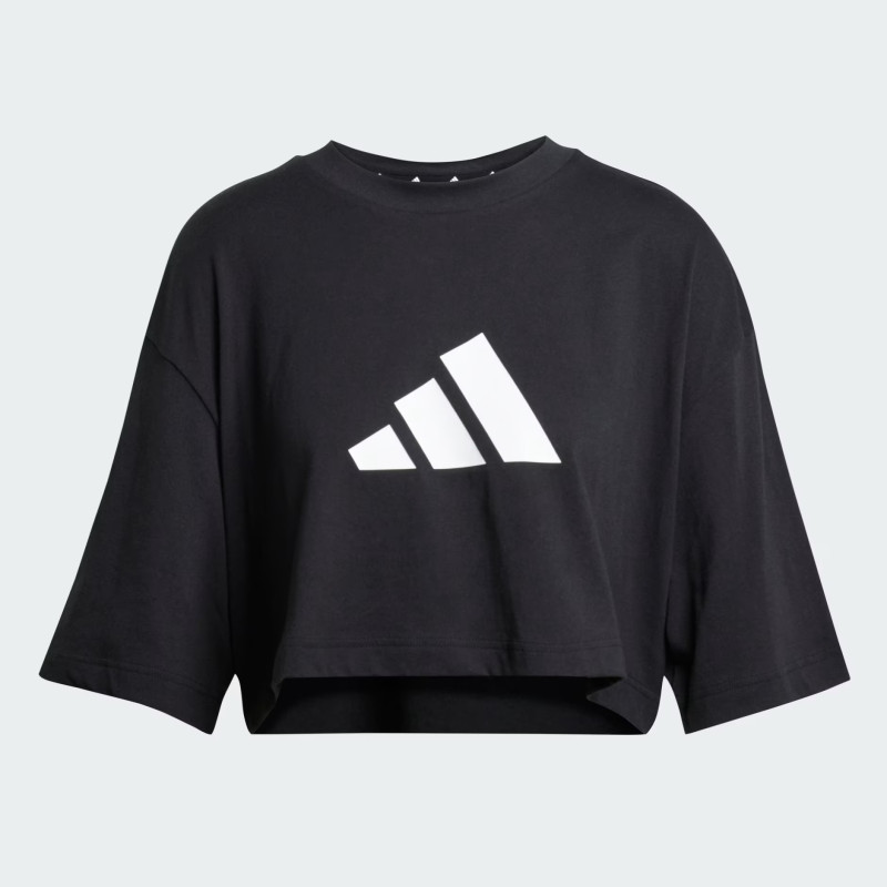 Adidas T-Shirt Future Icons 3 Bar Logo JE0131 Black