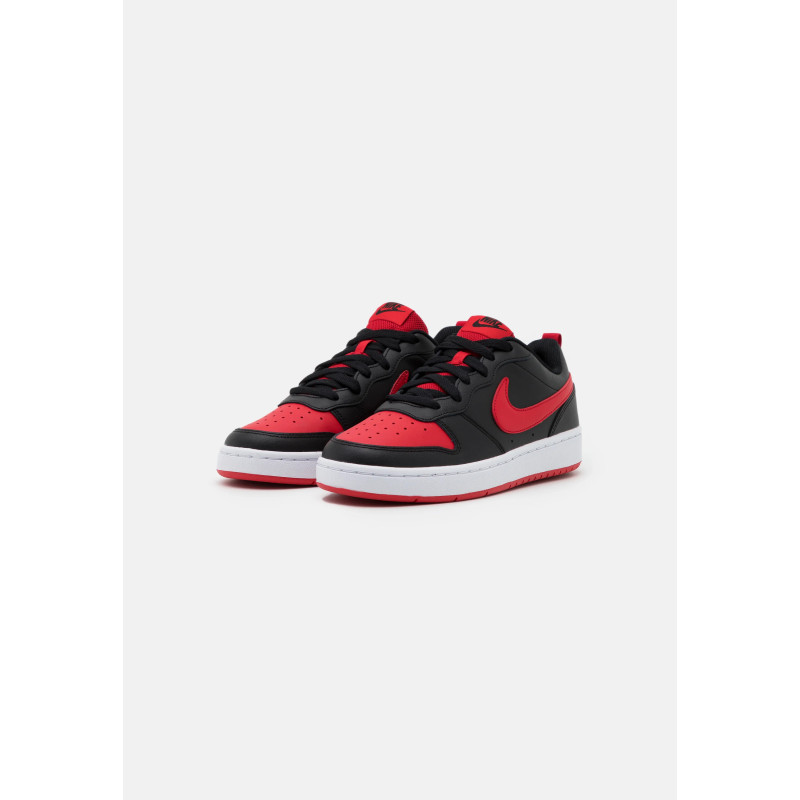 NIKE SNEAKERS COURT BOROUGH LOW 2 BQ5448 Nero/Rosso