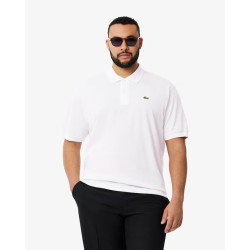 Polo Lacoste L.12.12  taglio classico in petit piqué Bianco