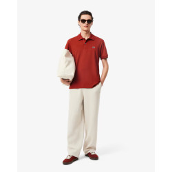 Lacoste Polo L.12.12 di taglio classico in petit piqué Rosa