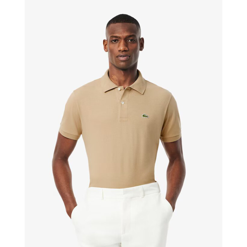 Lacoste Polo L.12.12 di taglio classico in petit piqué Rosa