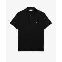 Lacoste Polo regular fit in cotone Pima DH2050 Nero